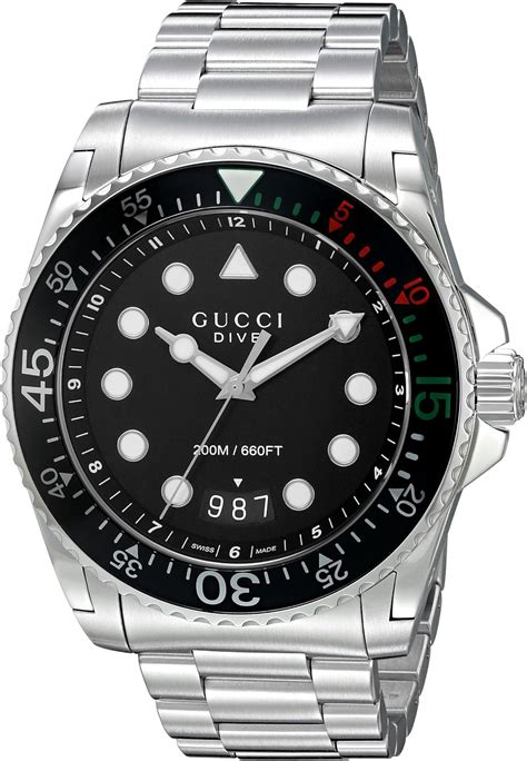 montre gucci dive homme|Gucci swiss dive.